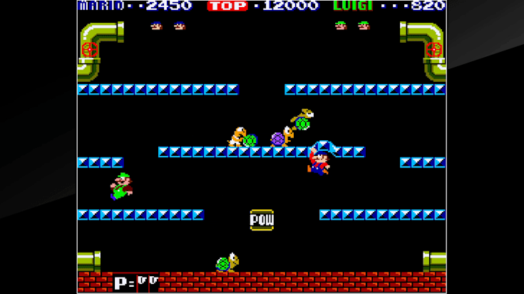 【NSZ】街机档案 马力欧兄弟（Arcade Archives Mario Bros.）丨2017年switch游戏丨阿里云盘/百度网盘