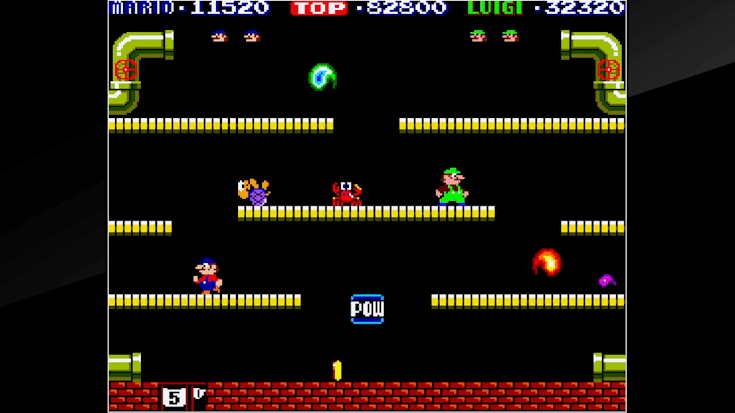 【NSZ】街机档案 马力欧兄弟（Arcade Archives Mario Bros.）丨2017年switch游戏丨阿里云盘/百度网盘