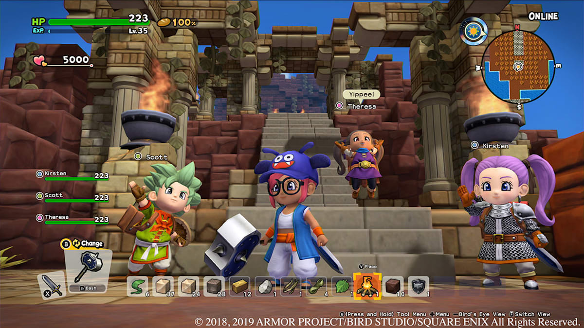 勇者斗恶龙：建造者2 （Dragon Quest Builders 2）破坏神席德与空荡岛游戏介绍